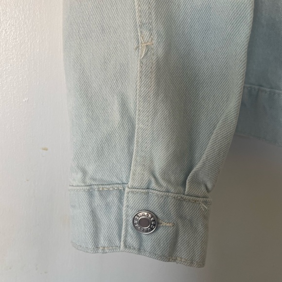 NWT Mango Zip Jean Jacket - Picture 8 of 10